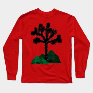 Joshua Christmas Tree (Yucca Brevifolia) Long Sleeve T-Shirt